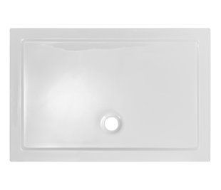Душевой поддон Volle Benita 120x80x5 см PUF white 1017.073120, Белый, белый