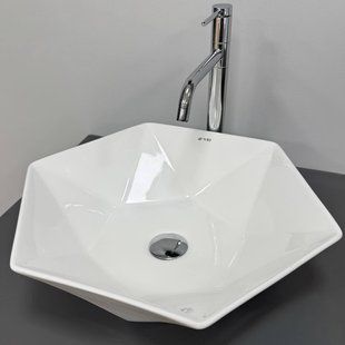 Умывальник VBI Rocazzo white накладний VBI-012624, Білий