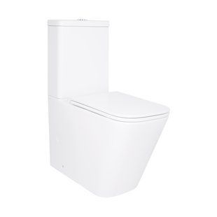 Унитаз напольный Qtap Tern Ultra Quiet безободковый с сиденьем Soft-Close QT17222175AUQ1W White, Белый