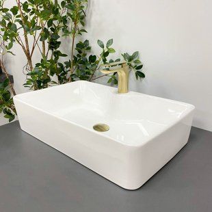 Умивальник (раковина) VBI FORLI XL WHITE накладний, Білий
