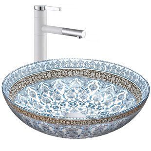Умивальник Rea Arte blue накладний REA-U0267, Чорний/золото