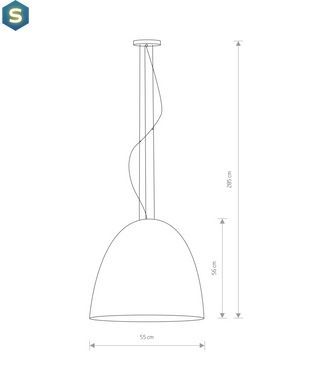 Подвесной светильник Nowodvorski 10324 Egg L E27 5x40W IP20 Wh