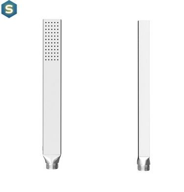 Душова система Kohlman Excelent 35 chrome з термостатом + BOX прихованого монтажу QW432HQ35, Хром