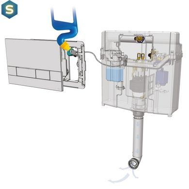Інсталяція прихованого монтажу для унітазу Imprese Olipure i5220Olipure