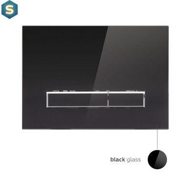 Инсталляция скрытого монтажа для унитаза 4 в 1 Qtap Nest ST с линейной панелью смыва QT0133M425V1107GB