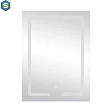Зеркало Lidz Kubis 600х800 с LED-подсветкой Touch, с антизапотеванием, с диммером яркости LD78LF9376080