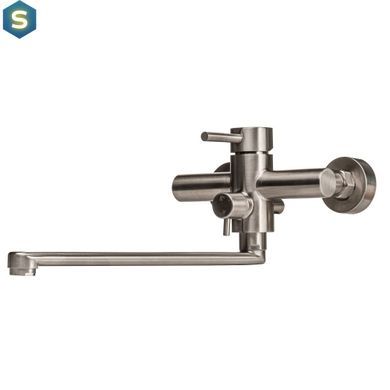 Змішувач для ванни Globus Lux Alpen SBT1-208, Графитовый хром