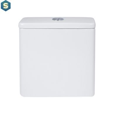 Унитаз напольный Qtap Tern Ultra Quiet безободковый с сиденьем Soft-Close QT17222175AUQ1W White, Белый