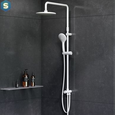 Душова система ShowerSpot без змішувача Am.Pm Gem білий F0790033, Білий