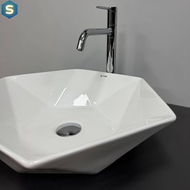 Умывальник VBI Rocazzo white накладной VBI-012624, Белый