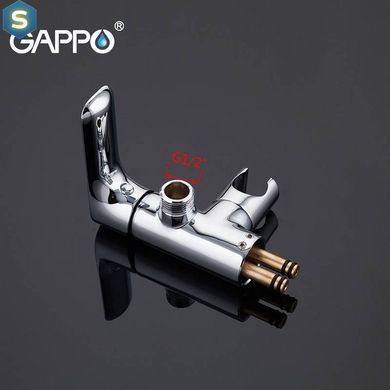 Набор гигиенического душа скрытого монтажа Gappo Noar 1/8 G7248-1, Хром