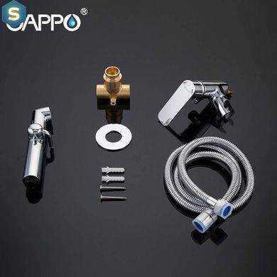 Набор гигиенического душа скрытого монтажа Gappo Noar 1/8 G7248-1, Хром