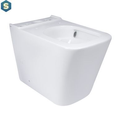 Унитаз напольный Qtap Tern Ultra Quiet безободковый с сиденьем Soft-Close QT17222175AUQ1W White, Белый