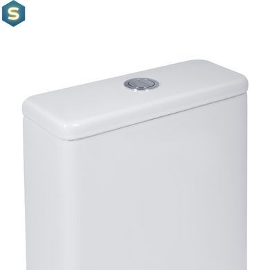 Унитаз напольный Qtap Tern Ultra Quiet безободковый с сиденьем Soft-Close QT17222175AUQ1W White, Белый