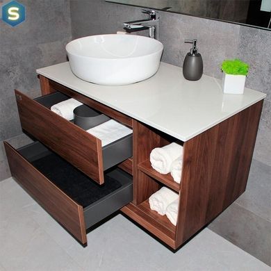 Тумба с умывальником Rexon Terra RX191W/090 Walnut 19190W