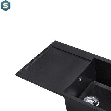 Кухонна мийка гранітна Kroner KRP Komposit GRB-7850 CV031064, Графит
