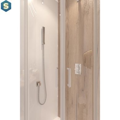 Душевая кабина Qtap Taurus CRM1099AC6 Clear, Хром, прозрачный, хром