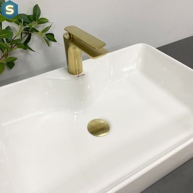 Умивальник (раковина) VBI FORLI XL WHITE накладний, Білий