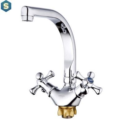 Смеситель для кухни Wezer TLD4-827, хром, Хром