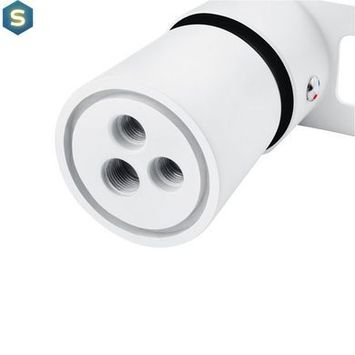 Смеситель-приставка для биде Kroner KRM Zenda - W025 CV023204, Белый матовый