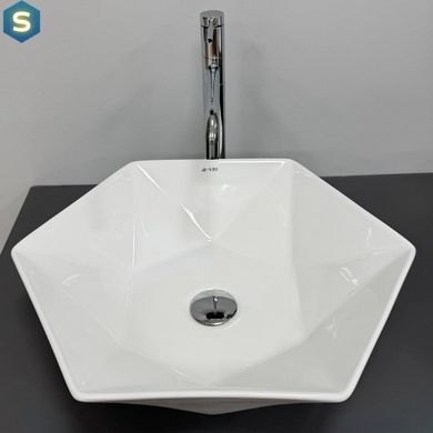 Умывальник VBI Rocazzo white накладной VBI-012624, Белый