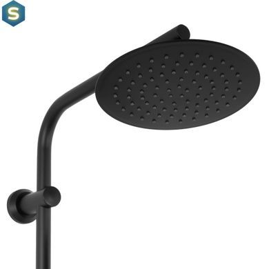 Душовя система Rea Bliss з термостатом black REA-P8804, Черный матовый