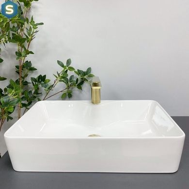 Умивальник (раковина) VBI FORLI XL WHITE накладний, Білий