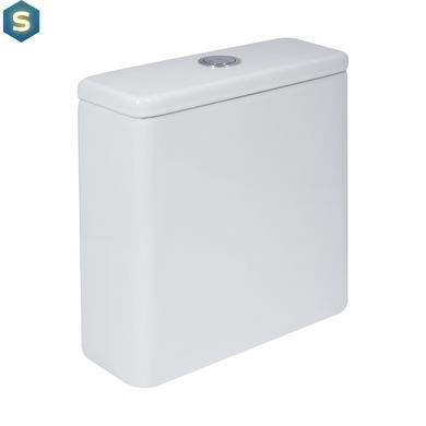 Унитаз напольный Qtap Tern Ultra Quiet безободковый с сиденьем Soft-Close QT17222175AUQ1W White, Белый