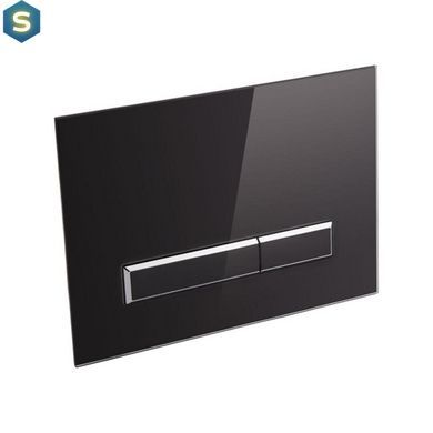 Инсталляция скрытого монтажа для унитаза 4 в 1 Qtap Nest ST с линейной панелью смыва QT0133M425V1107GB
