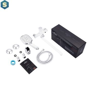 Смеситель для ванной Kroner KRP Essen - W070 CV024331, Хром
