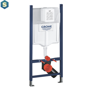 Grohe Rapid SL в сборе, для подвесного унитаза (кнопка Skate Cosmopolitan) (3873200A)