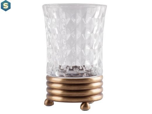 Склянка для зубних щіток Kugu Hestia antique Freestand 950A, Бронза