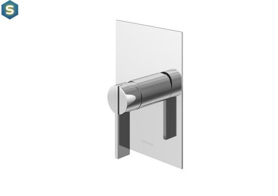 Душевая система Kohlman Dexame 20 chrome + BOX скрытого монтажа QW220DQ20, Хром