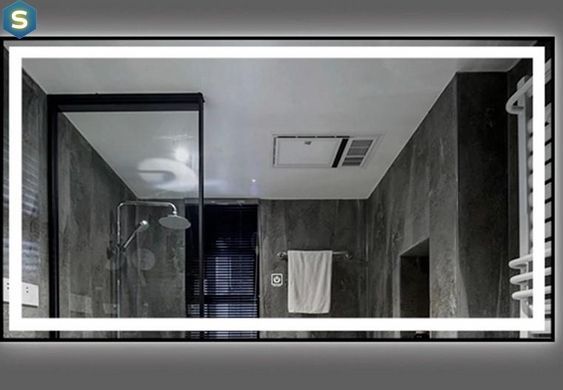 Дзеркало Dusel DE-M0061S1 Silver 75x100 см, Каппучино
