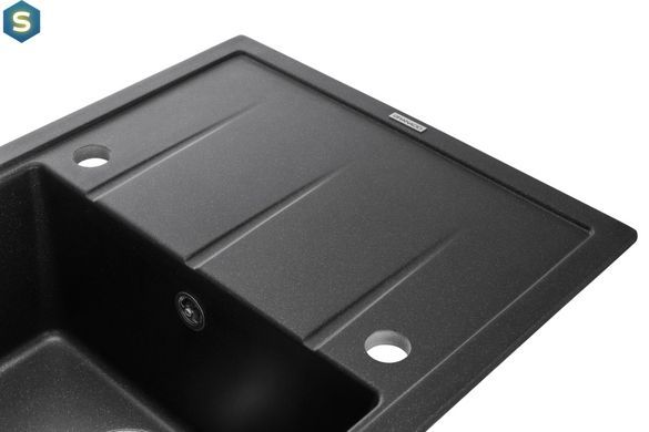 Кухонна мийка Granado Blanos black shine 2501