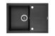Кухонна мийка Granado Blanos black shine 2501