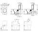 Унітаз-компакт Villeroy&Boch O.Novo 5661T301 з кришкою Soft Close, Білий