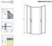Душевая кабина Radaway Premium Plus A 80x80x190 стекло прозрачное 30413-01-01N