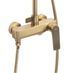 Душова система Rea Avalon brushed gold з виливом REA-P2400, Золотий
