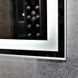 Дзеркало Dusel DE-M0061S1 Silver 75x100 см, Каппучино