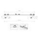 Спот Nowodvorski 7692 Mono surface GU10 4x10W IP20 Bl