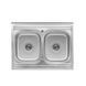 Кухонна мийка Kroner KRP Satin-6080Z (0,8 мм) CV022827, Satin