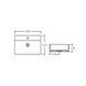 Умивальник Qtap Nando LT 500х420х130 Black matt QT12116146AMB, Черный матовый