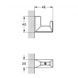 Крючок Grohe Selection Cube 40782000
