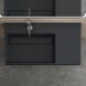 Умивальник Rea Archi 90 black matt накладний підвісний REA-U4304, Черный матовый