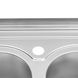Кухонна мийка Kroner KRP Satin-6080Z (0,8 мм) CV022827, Satin