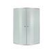 Душова кабіна Lidz Latwa SC80x80.SAT.MID.FR, скло Frost 4 мм без піддона, Хром матовий, Універсальна, матовий