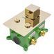 Душевая система скрытого монтажа Rea Davis с термостатом gold REA-P6324, Золотой