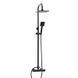 Душевая система Yoka Flova 20 black BP.FLOVA 20 BLK, Черный матовый