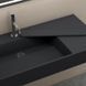 Умивальник Rea Archi 90 black matt накладний підвісний REA-U4304, Черный матовый